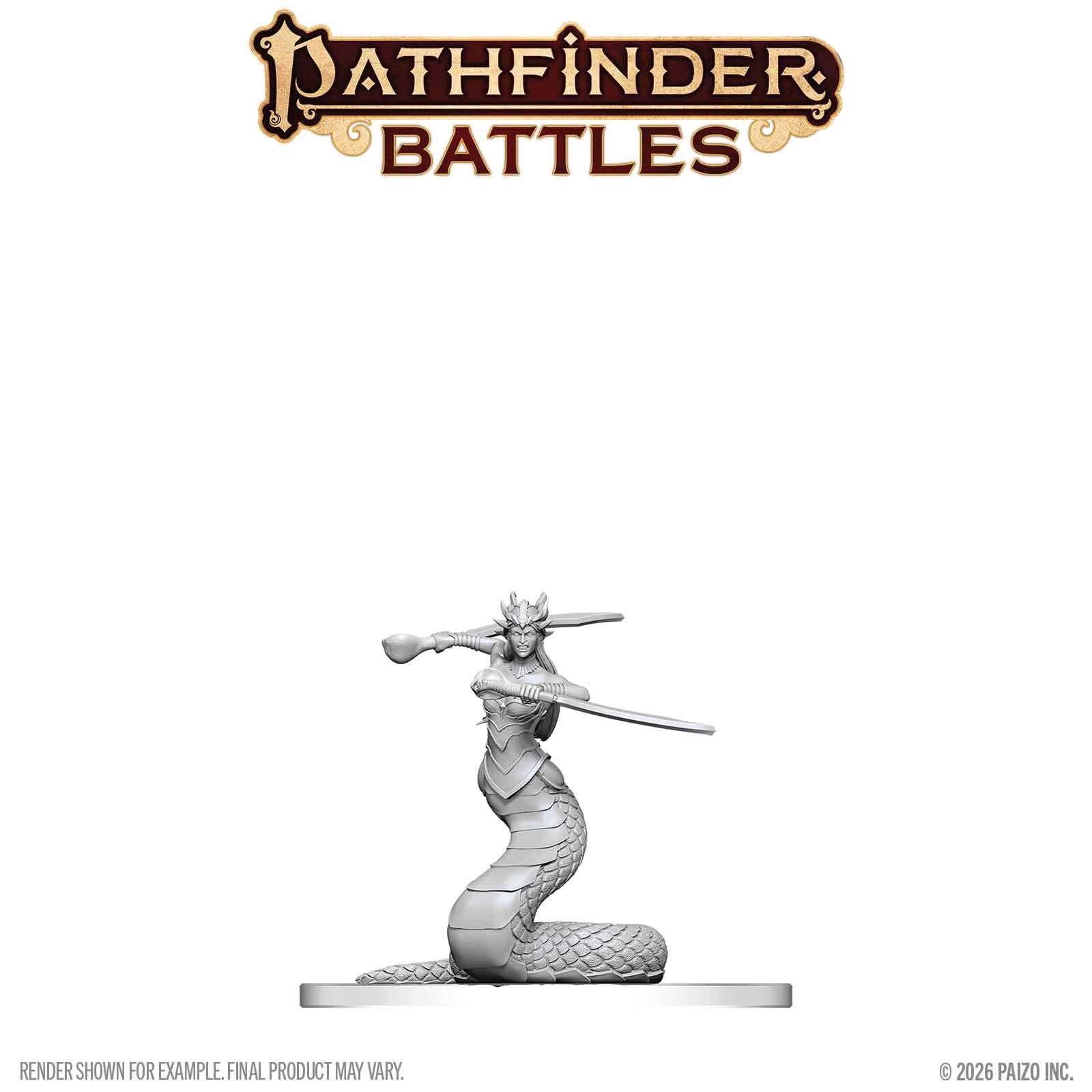 Figurine pathfinder battles deep cuts lamia matriarch